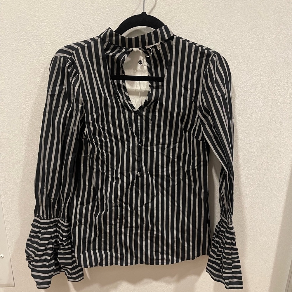 L’academie Felix blouse striped